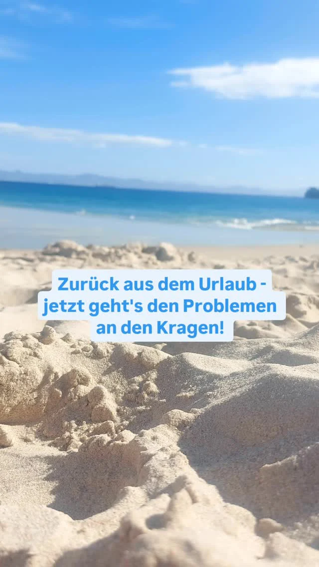 🌞 Zurück aus dem Urlaub und bereit, wieder volle Kraft in die Mediation zu stecken! 💼✌️ Konflikte oder Probleme aufgetreten, während ich weg war? Kein Grund zur Sorge – ich bin wieder da, um euch zu unterstützen und Klarheit zu schaffen. 🧘‍♀️✨

Egal ob interne Spannungen oder geschäftliche Auseinandersetzungen – gemeinsam finden wir die Lösung, die für alle funktioniert. Lasst uns eure Herausforderungen schnell und unkompliziert angehen! 💪

👉 Schreib mir eine Nachricht und erfahre, wie Mediation auch für dich den Unterschied machen kann!

#Wirtschaftsmediation #Konfliktlösung #BusinessSupport #BackToWork #Mediatorin #Problemlöserin #KonflikteLösen #FriedlicheLösungen #BusinessMediation #ZurückImBusiness